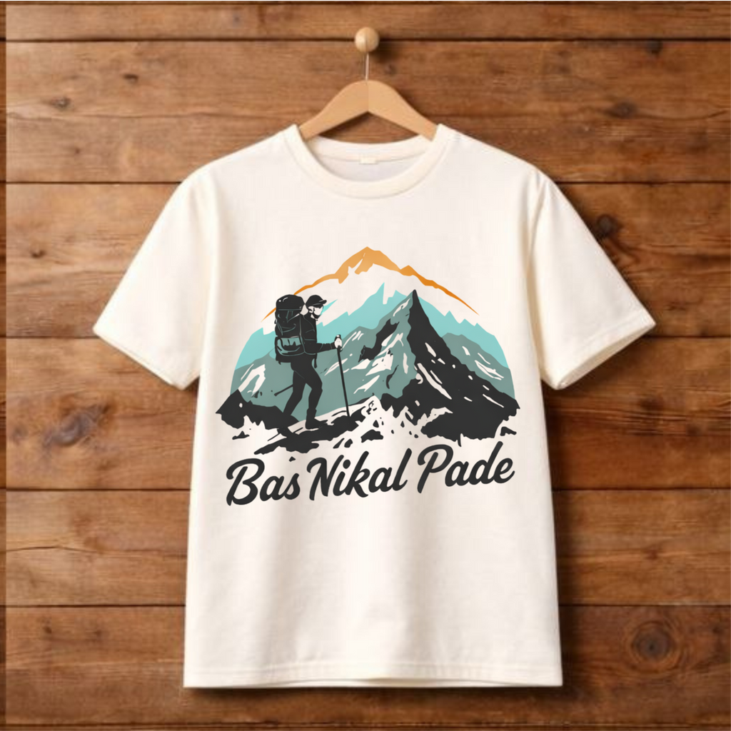 Bas Nikal Pade Wanderlust T-Shirt for Men & Women