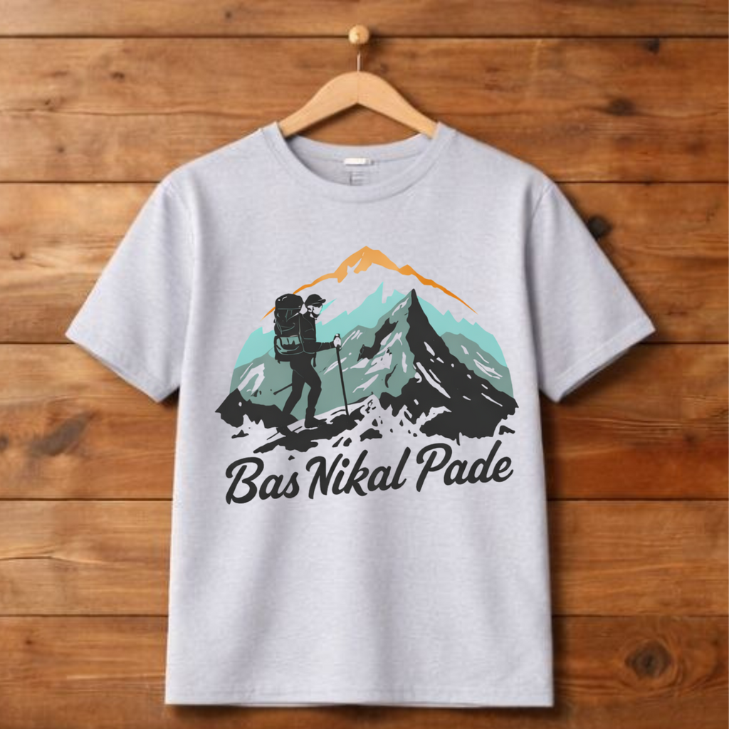 Bas Nikal Pade Wanderlust T-Shirt for Men & Women